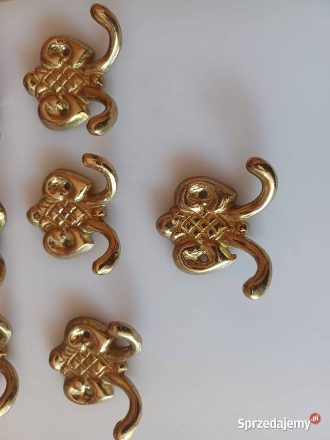 Mosiężny wieszak Poznań