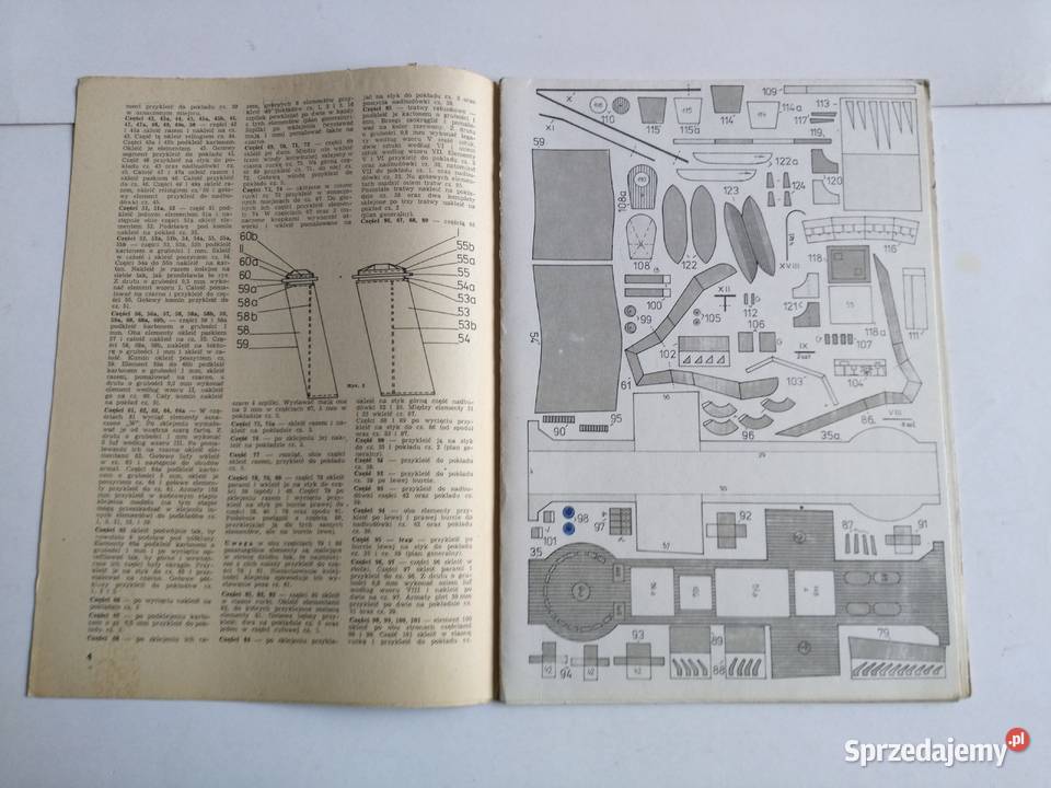 Mały Modelarz 81982 Krążownik ORP Conrad Modelarstwo Dąbrowa Górnicza sprzedam