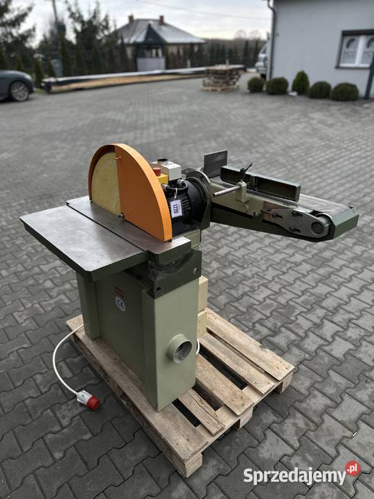 Szlifierka krawędziowa talerzowa 2w1 SAMCO DG60 Łabuńki Pierwsze