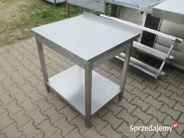 STÓŁ GASTRONOMICZNY Z PÓŁKĄ PRZYŚCIENNY 807085 Ostrów Wielkopolski sprzedam