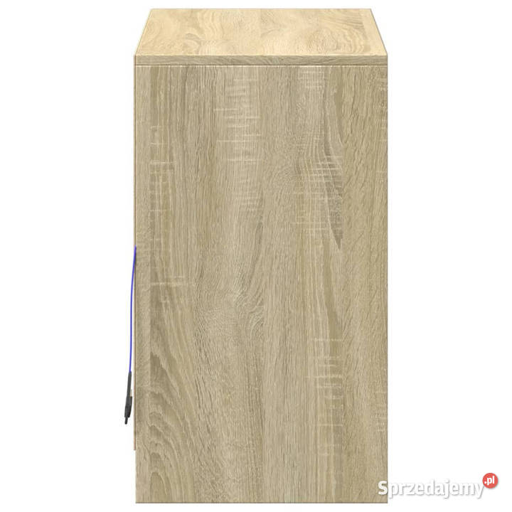 Szafka z LED dąb sonoma 72x34x61 materiał Warszawa