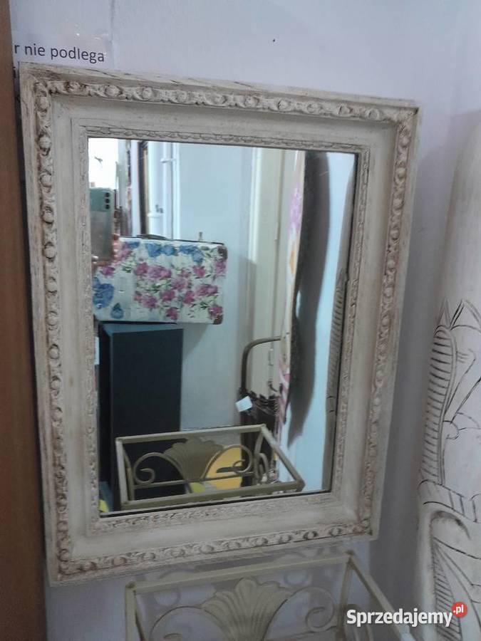 Shabby Chic lustro Oleśnica sprzedam