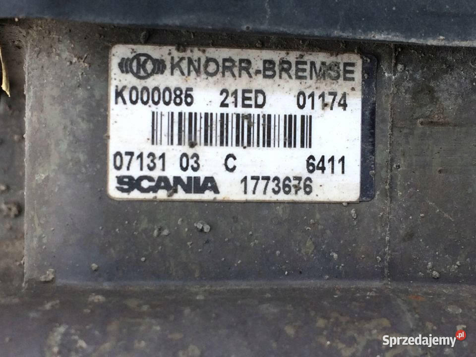 Zawór Modulator EBS Scania 1773676 K000085 Części