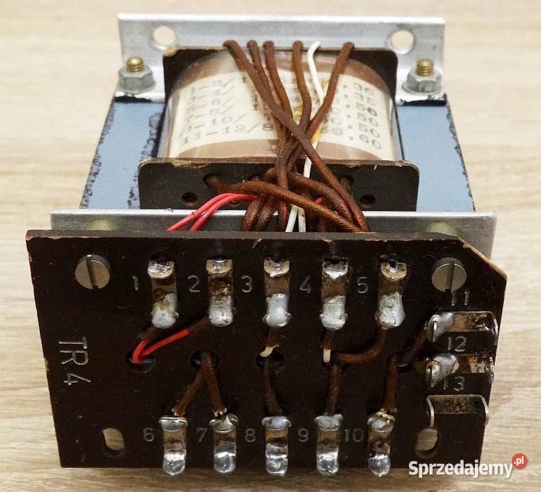 Transformator U1 230 V U2 145 V 2 x 185 V 95 V sprzedam