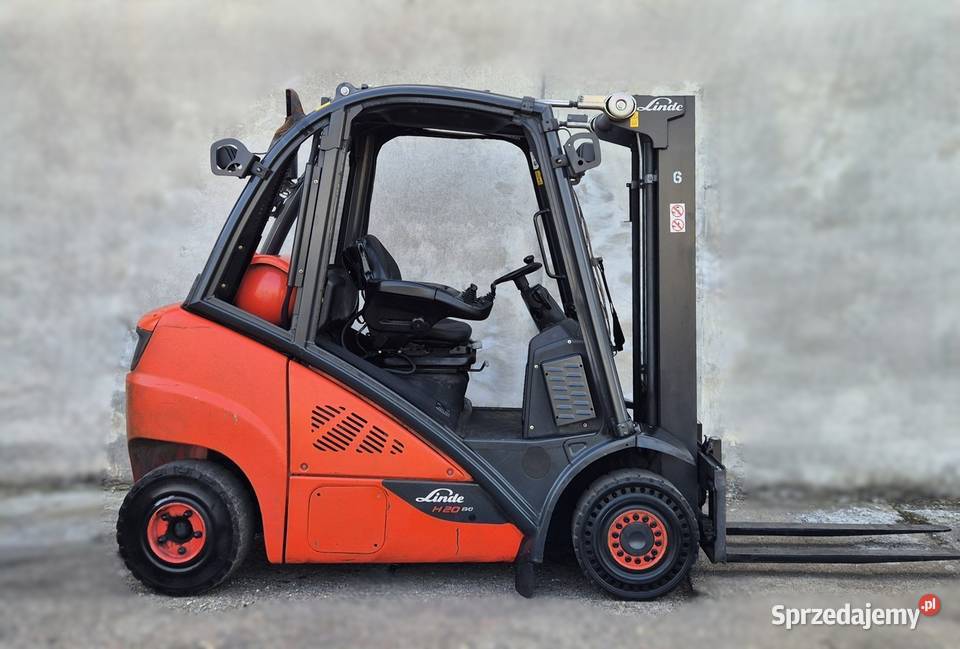 TRIPLEX Wózek widłowy Linde H20600 wolny skok 4