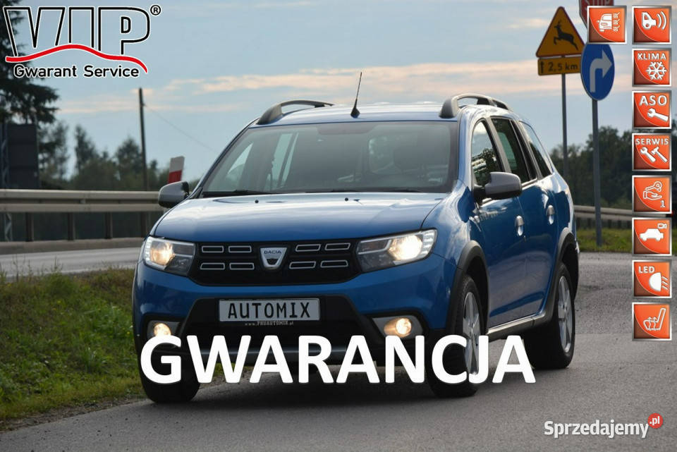 Dacia Logan 09TCE MCV Stepway gwarancja gniazdo USB podkarpackie Sędziszów Małopolski sprzedam