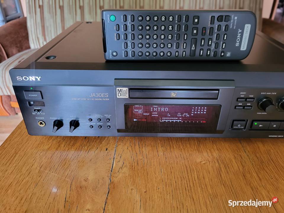 Minidisc Sony MDSJA 30 ES mini disc w świetnym Ostrzeszów