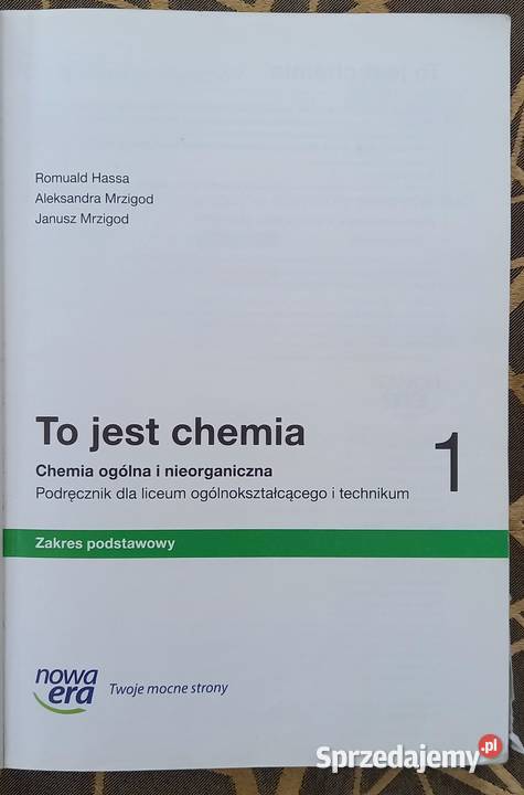 To jest chemia 1 Podręcznik Liceum Technikum Małkinia Górna