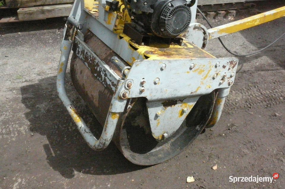 Walec spalinowy Bomag z wibracją silnik łódzkie Pabianice