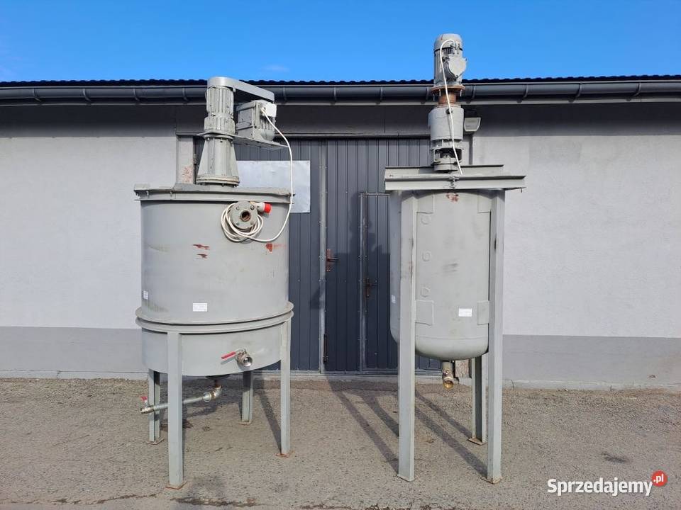 Zbiorniki z mieszadłem do zaprawy klejowej 900 małopolskie Stary Sącz