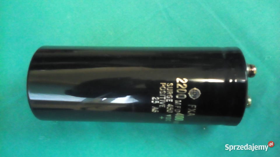 Kondensator Hitachi 2200uF400V Łomża