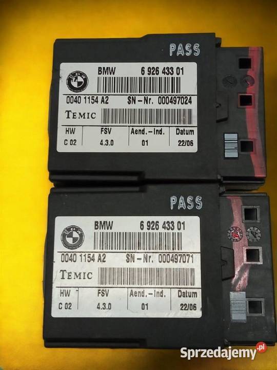 MODUŁ KOMPLET 2 SZTUK 6926433 Bmw Seria 1 I