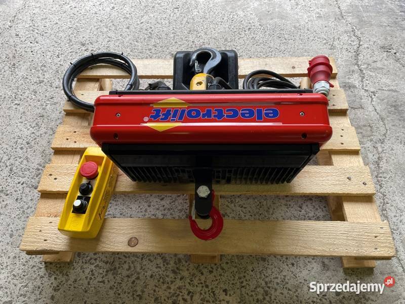 Wciągnik 05T VETTER suwnica wciągarka małopolskie Olkusz