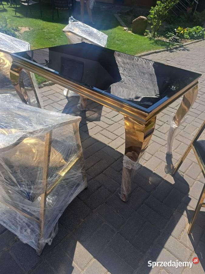 Zestaw Glamour StółKrzesła Rzeplin