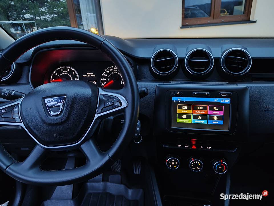 Dacia Duster 10 benzyna 2020 niski przebieg isofix