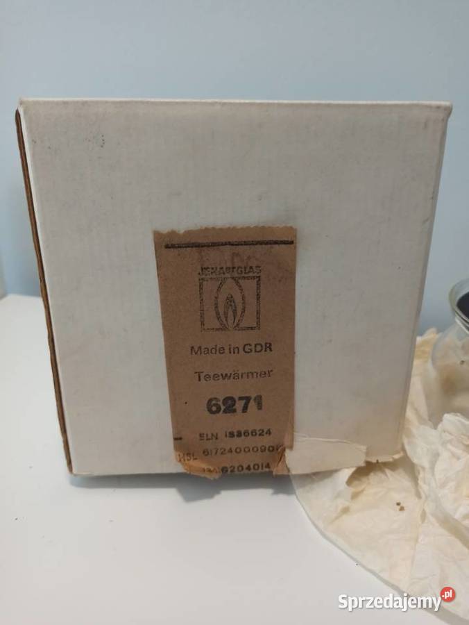 JENAer Glas Jena Glass TEA WARMER podgrzewacz do Bielsko-Biała