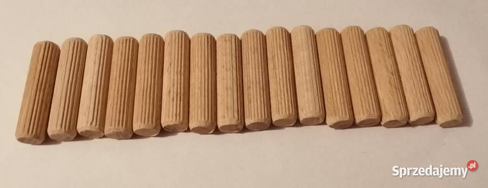 Kołki drewniane meblowe montażowe 10x40mm 16 Akcesoria meblowe Czeladź sprzedam