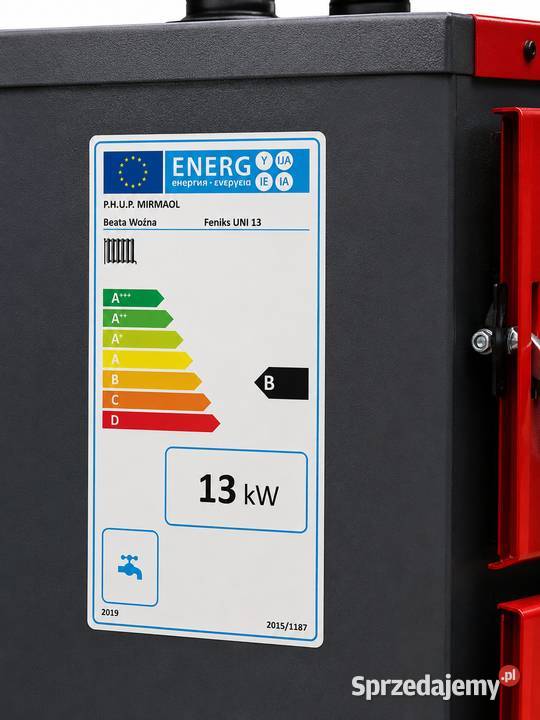 Kocioł piec co na węgiel 13kW 150m2 5 klasa Ciechanów sprzedam