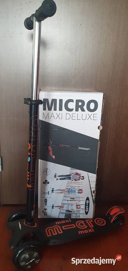 Hulajnoga Mini Maxi Deluxe led j nowa Lublin
