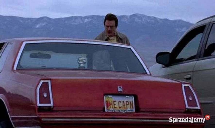 Breaking Bad tablice rejestracyjne USA z serialu Gorzów Wielkopolski