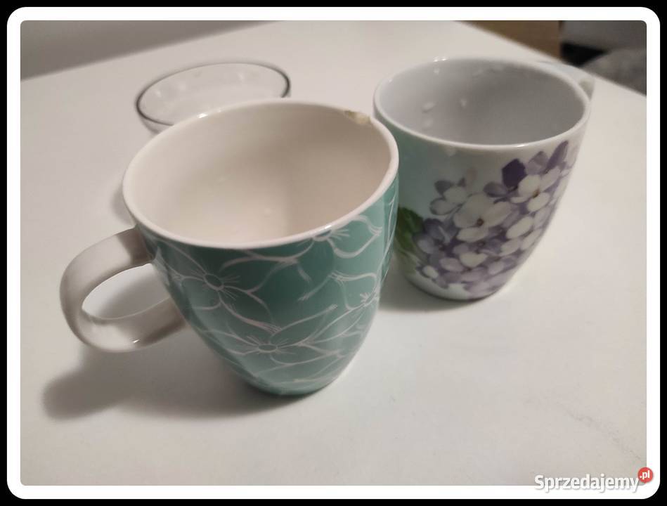 Kubki kubeczki małe 2 sztuki Akcesoria kuchenne mazowieckie Płock