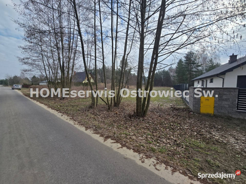 Działka Kunów 1165m2