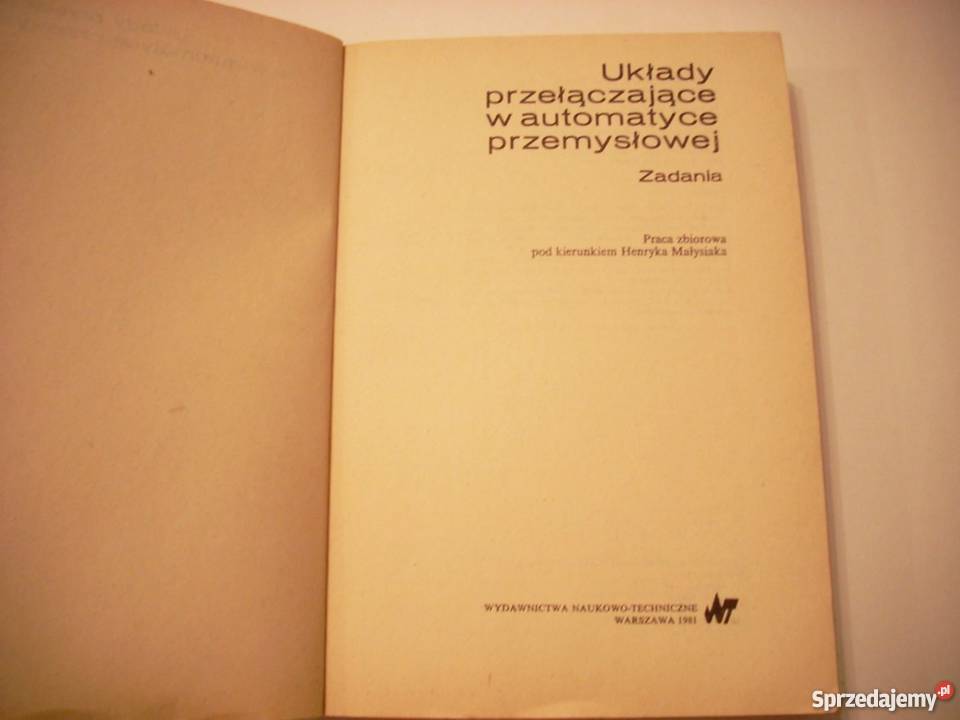 Układy przełączające w automatyce przemysłowej Lesko sprzedam