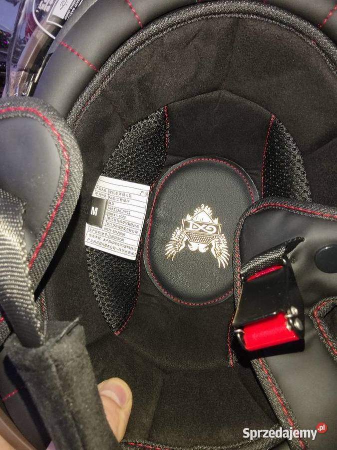 Kask motocyklowy nowy z blendą M Brzesko