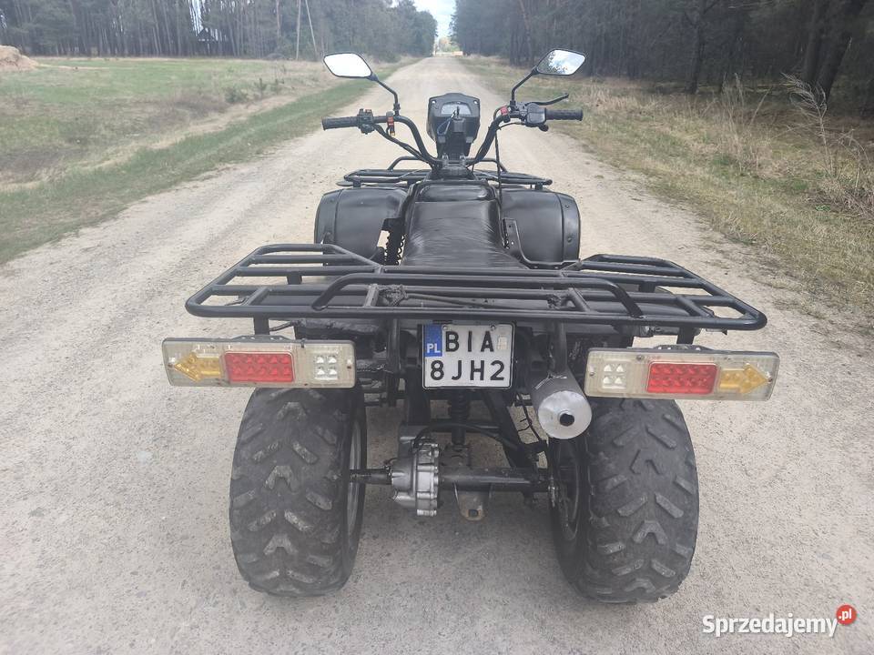 Quad 250 Zajerejestrowany 25KM Loncin Dobryń-Kolonia