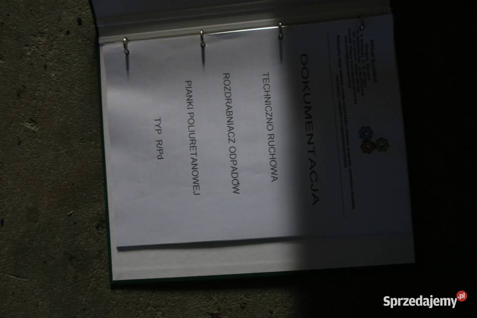 Rozdrabniacz odpadów pianki poliuretanowej RPd Kartuzy