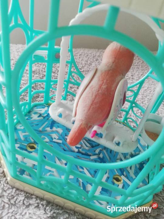 Zabawka interaktywna Ptaszek w klatce Plastik