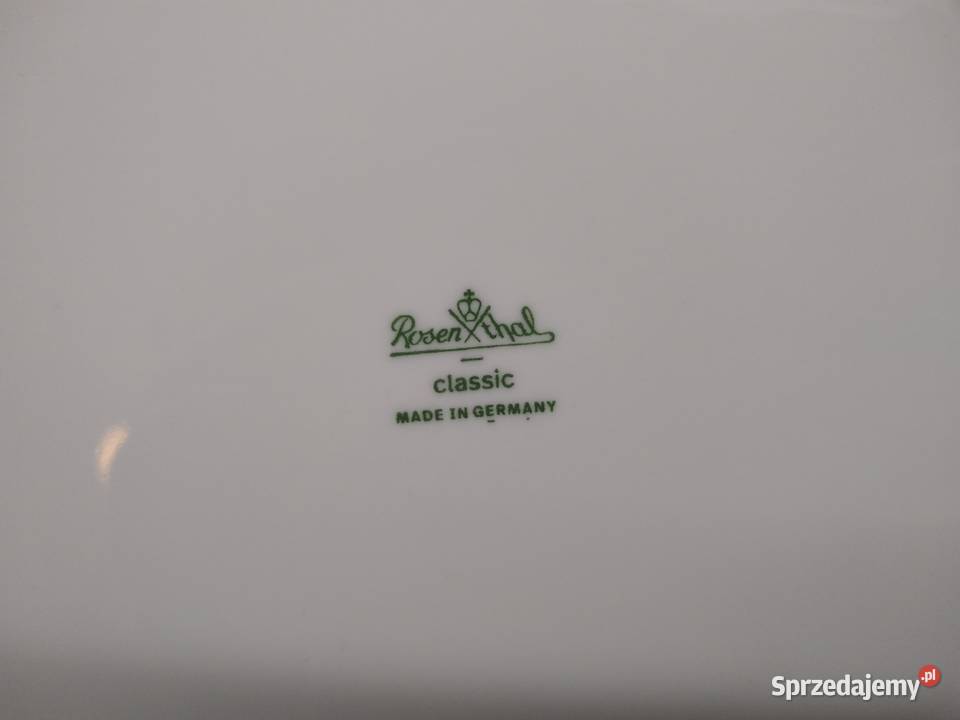 Rosenthal Maria Biała 2 talerze płytkie 27 NOWE Kalisz