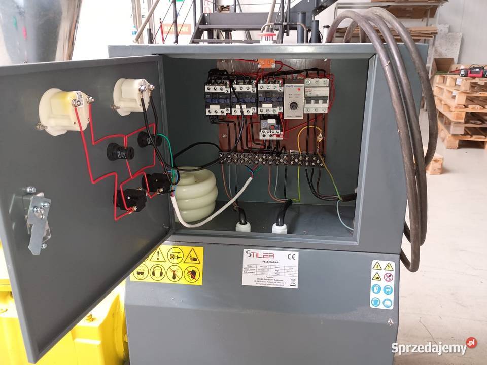 Peleciarka trójrolkowa STILER maszyna do Produkcja Kamień Pomorski