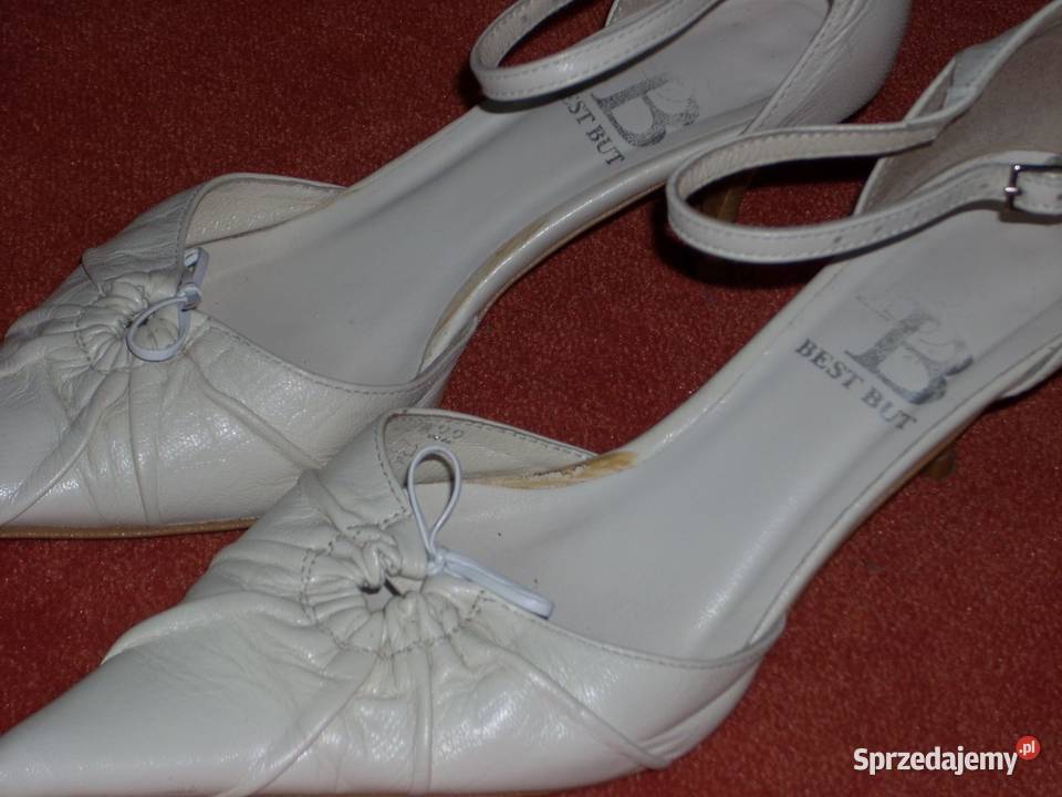 BEST BUT szkórzane buty szpilki 36 vintage małopolskie Nowy Sącz