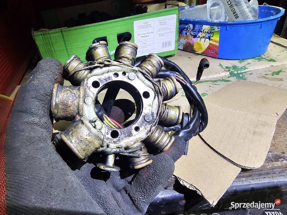 Kawasaki KMX 125 iskrownik stojan alternator Jelenia Góra sprzedam
