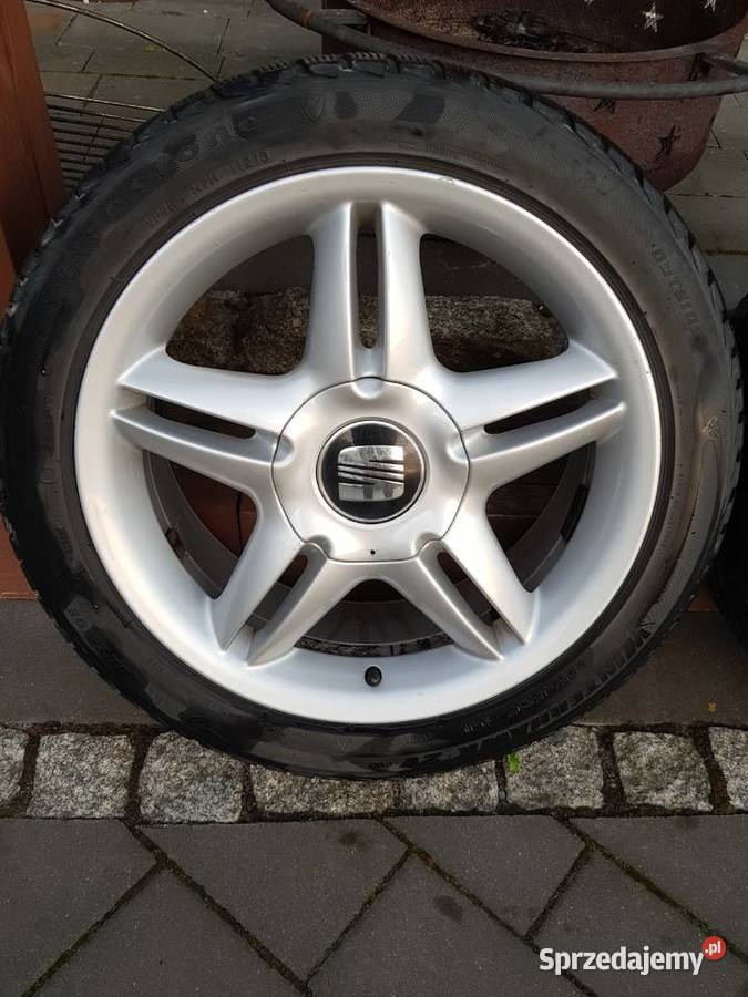 Alufelgi 17 5x100 17 Leon Top Sport Golf sprzedam