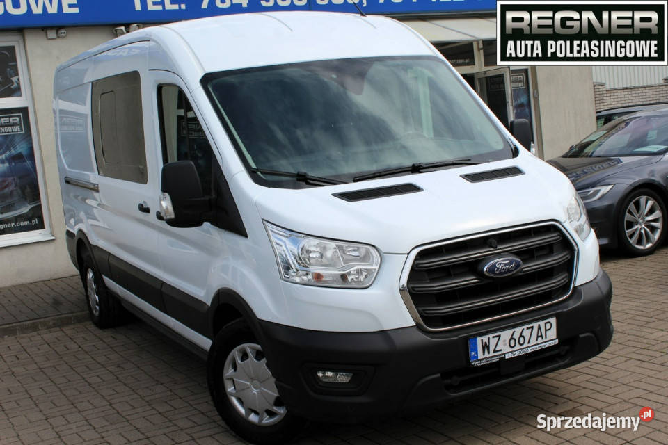 Ford Transit 7-osobowy SalonPL FV23% L3H2 Parktronic Tempomat Gwarancja VI…