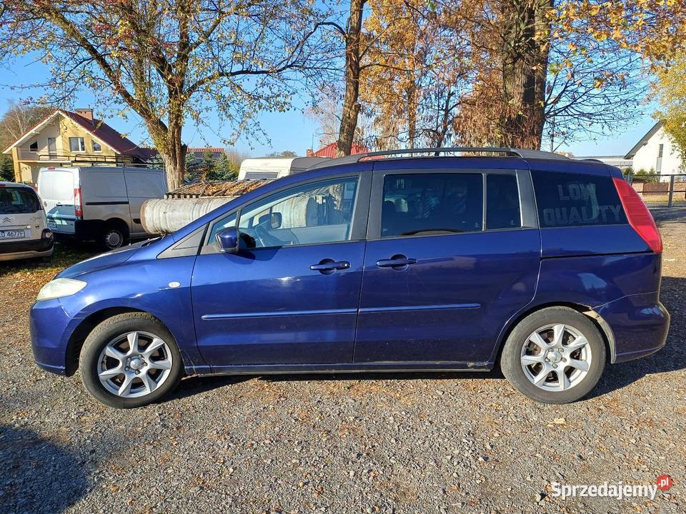 Mazda 5 20 Diesel 143 2006r 7os klimatronic hak manualna 5 Lubin sprzedam