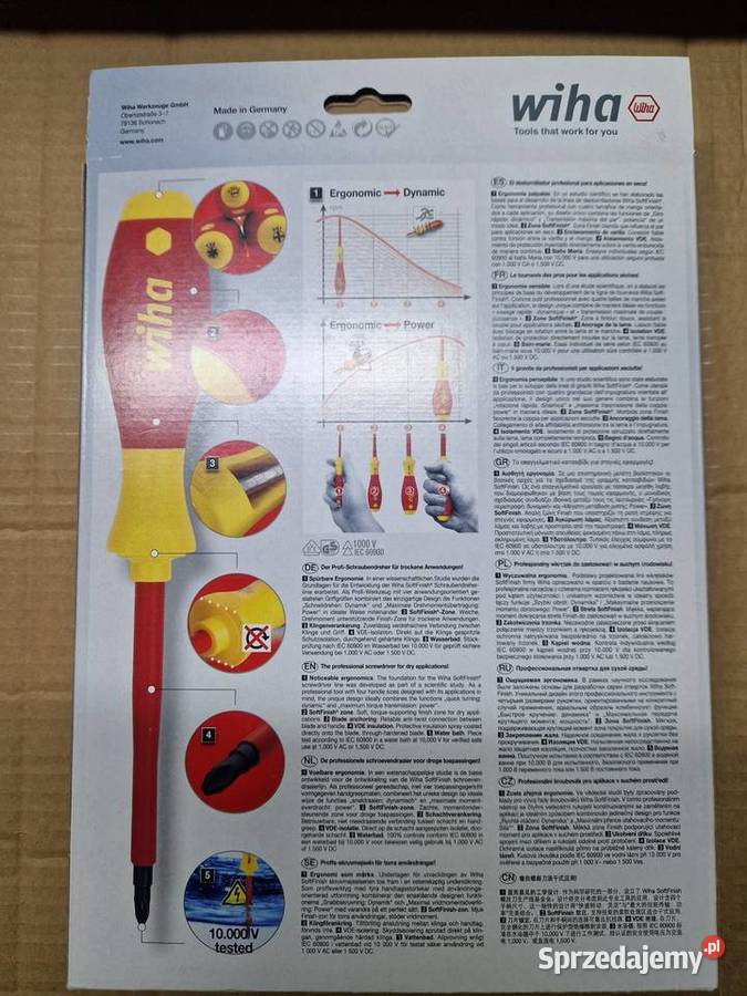 Zestaw wkrętaków WIHA SoftFinish electric mazowieckie Piaseczno sprzedam
