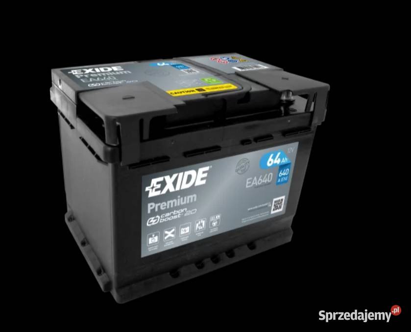 Akumulator Exide Premium 64Ah 640A Darmowy dowóz Lublin