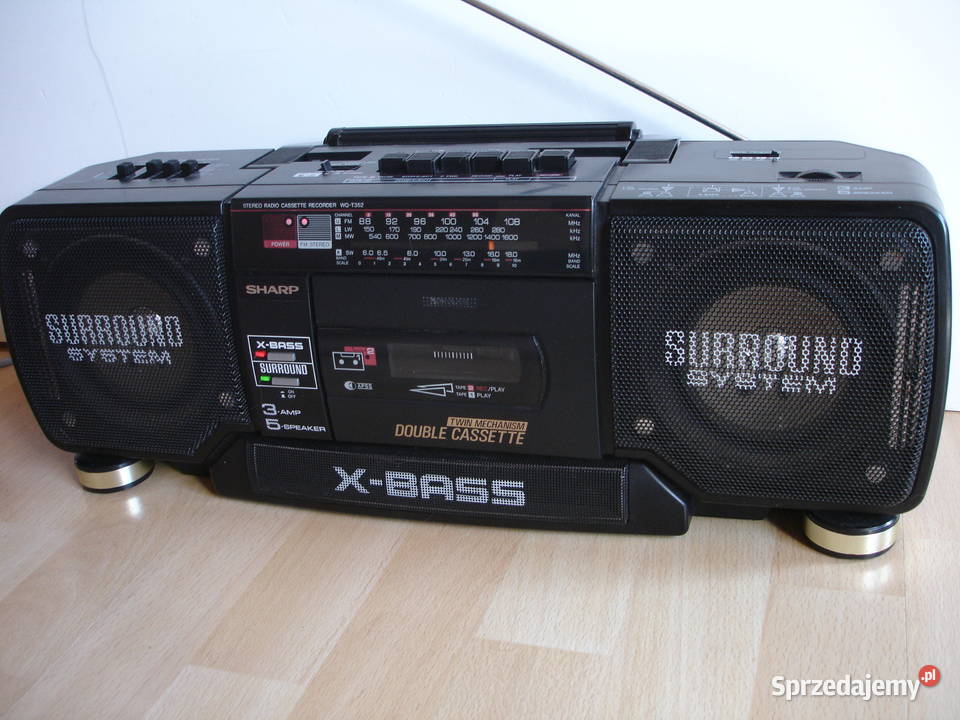 Radiomagnetofon SHARP WQT352H Zielona Góra