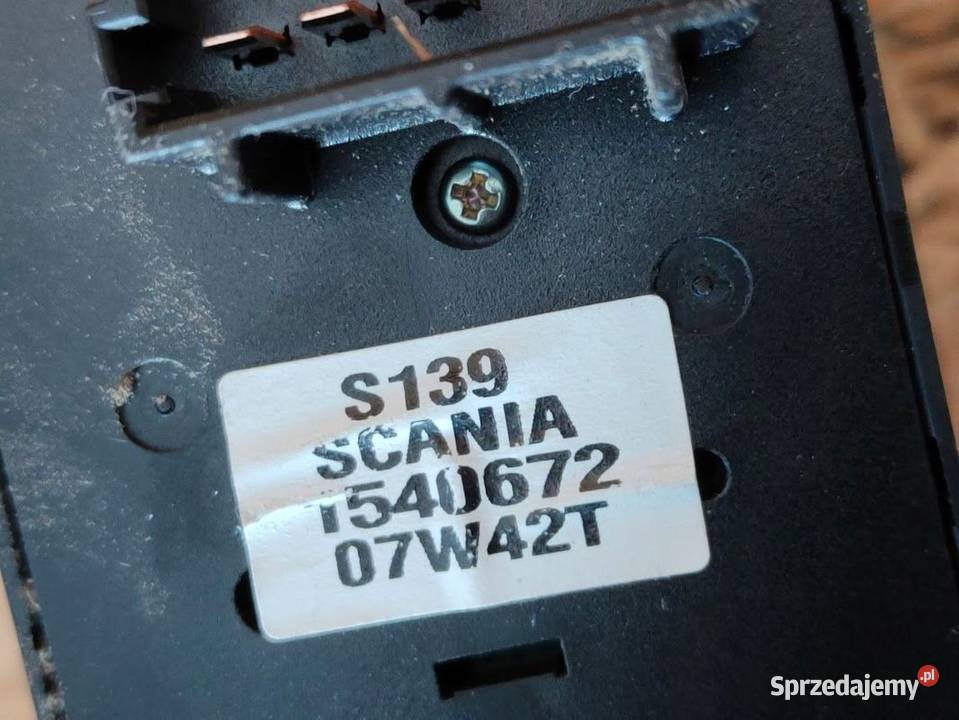 Przełącznik Panel Świateł Scania R XPI 1540672 Pleszew