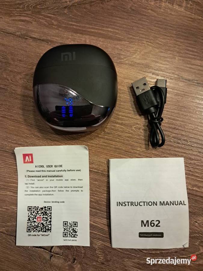 nowe słuchawki bezprzewodowe nauszne xiaomi M62 Sandomierz