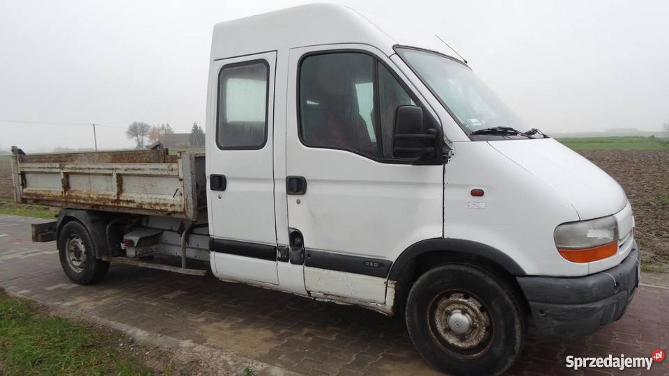 Renault MASTER kiper wywrotka doka 7osób dubel Renault Czernikowo