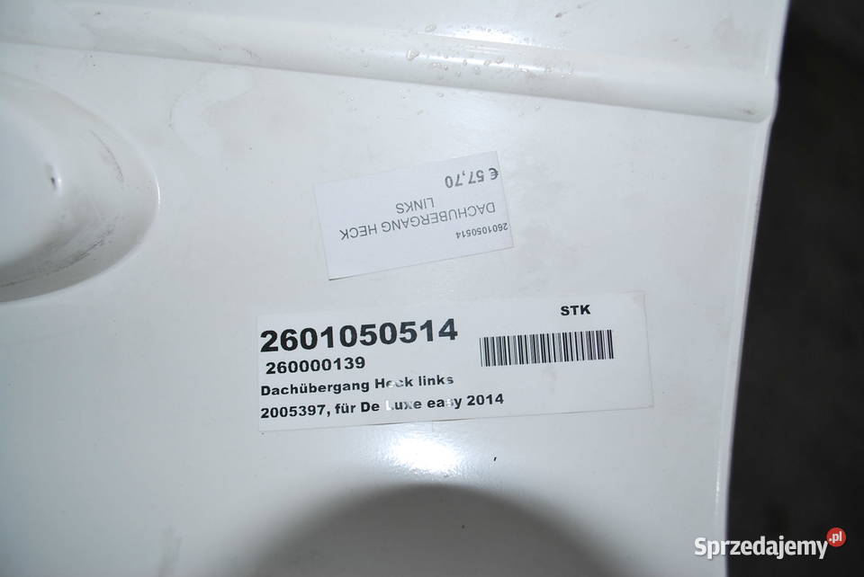 MASKOWNICA TYŁ LEWA GÓRNA HOBBY 2601050514 mazowieckie Grzebowilk