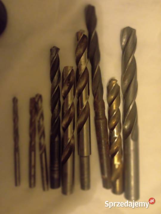 Wiertła 21 sztuk 4 nowe głowica Bosch dwa Wrocław sprzedam