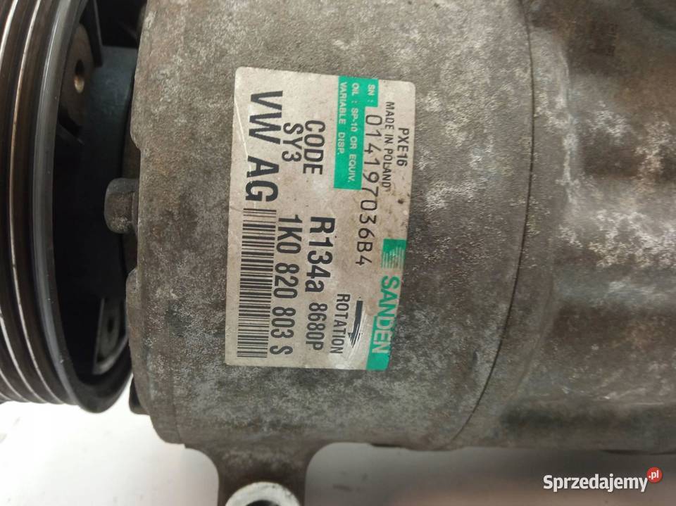 SPRĘŻARKA KLIMATYZACJI 1K0820803S 19 TDI