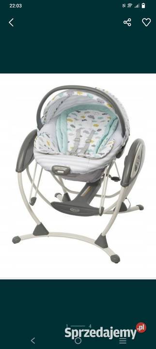 Leżaczek Bujaczek gracco Dla Dziecka