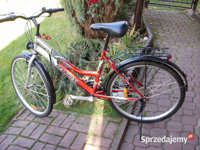 Rower chłopaka i dziewczyny PIĘKNY i hulajnogę