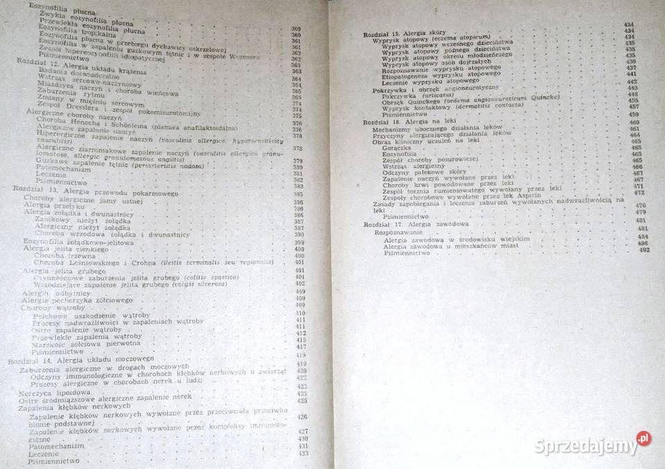 Alergologia internistów Bogdan Romański Chełm sprzedam